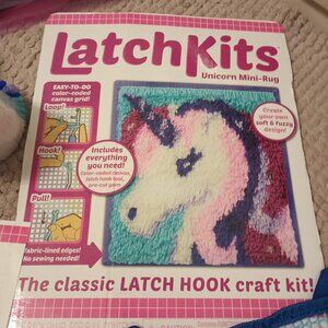 Unicorn latch hook rug kit - Latchkits